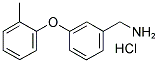 3-(2-METHYLPHENOXY)BENZYLAMINE HYDROCHLORIDE Struktur