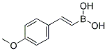 TRANS-2-(4-METHOXYPHENYL)VINYLBORONIC ACID Struktur