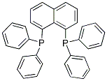 1,8-BIS DIPHENYLPHOSPHANYL NAPHTHALENE Struktur