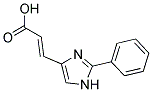 3-(2-PHENYL-1H-IMIDAZOL-4-YL)-ACRYLIC ACID Struktur