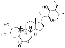 (22S,23S)-28-HOMOBRASSINOLIDE Struktur