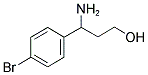 3-AMINO-3-(4-BROMO-PHENYL)-PROPAN-1-OL Struktur