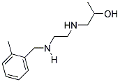 1-((2-((2-METHYLBENZYL)AMINO)ETHYL)AMINO)PROPAN-2-OL Struktur