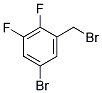 5-BROMO-2,3-DIFLUOROBENZYL BROMIDE Struktur