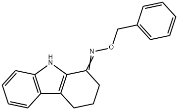 2,3,4,9-TETRAHYDRO-1H-CARBAZOL-1-ONE O-BENZYLOXIME Struktur