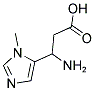 3-AMINO-3-(3-METHYL-3H-IMIDAZOL-4-YL)-PROPIONIC ACID Struktur