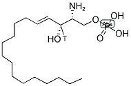 SPHINGOSINE, D-THREO [3-3H]-1-PHOSPHATE Struktur