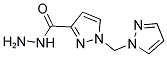 1-PYRAZOL-1-YLMETHYL-1 H-PYRAZOLE-3-CARBOXYLIC ACID HYDRAZIDE Struktur