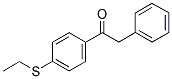 4'-ETHYLTHIO-2-PHENYLACETOPHENONE Struktur