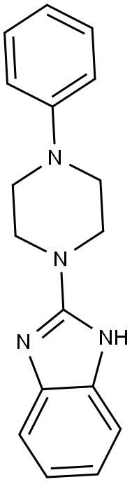 2-(4-PHENYL-PIPERAZIN-1-YL)-1H-BENZOIMIDAZOLE Struktur