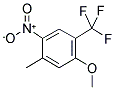 1-METHOXY-5-METHYL-4-NITRO-2-TRIFLUOROMETHYL-BENZENE