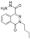 3-BUTYL-4-OXO-3,4-DIHYDRO-PHTHALAZINE-1-CARBOXYLIC ACID HYDRAZIDE Struktur