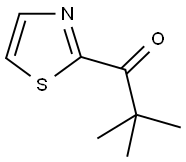 2-(2,2-DIMETHYLPROPANOYL)THIAZOLE Struktur