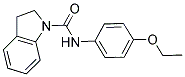 N-(4-ETHOXYPHENYL)INDOLINYLFORMAMIDE Struktur