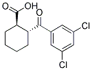 TRANS-2-(3,5-DICHLOROBENZOYL)CYCLOHEXANE-1-CARBOXYLIC ACID Struktur