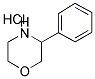 3-PHENYL MORPHOLINE HYDROCHLORIDE Struktur