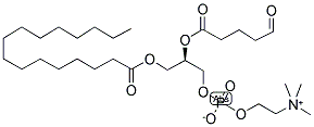 1-PALMITOYL-2-(5-OXOVALEROYL)-SN-GLYCERO-3-PHOSPHATIDYLCHOLINE Struktur