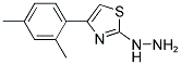 [4-(2,4-DIMETHYL-PHENYL)-THIAZOL-2-YL]-HYDRAZINE Struktur