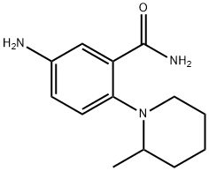 5-AMINO-2-(2-METHYL-PIPERIDIN-1-YL)-BENZAMIDE Struktur