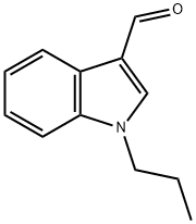 1-PROPYL-1H-INDOLE-3-CARBALDEHYDE Struktur