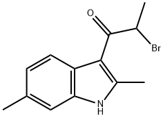 2-BROMO-1-(2,6-DIMETHYL-1H-INDOL-3-YL)-PROPAN-1-ONE price.