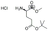 D-GLUTAMIC ACID ALPHA-METHYL-DELTA-T-BUTYL DIESTER HYDROCHLORIDE Struktur