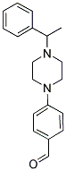 4-[4-(1-PHENYLETHYL)PIPERAZIN-1-YL]BENZALDEHYDE Struktur