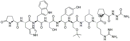 (D-LEU7)-GOSERELIN Struktur