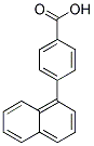 4-NAPHTHALEN-1-YL-BENZOIC ACID Struktur