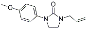 1-ALLYL-3-(4-METHOXYPHENYL)IMIDAZOLIDIN-2-ONE Struktur