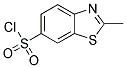 2-METHYL-1,3-BENZOTHIAZOLE-6-SULFONYL CHLORIDE Struktur