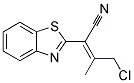 (2E)-2-(1,3-BENZOTHIAZOL-2-YL)-4-CHLORO-3-METHYLBUT-2-ENENITRILE Struktur