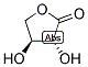 L-THREONO-1,4-LACTONE Structure