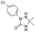 2-(4-CHLOROPHENYL)-5,5-DIMETHYL-1,2,4-TRIAZOLIDIN-3-ONE Struktur