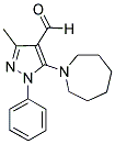 5-AZEPAN-1-YL-3-METHYL-1-PHENYL-1H-PYRAZOLE-4-CARBALDEHYDE Struktur