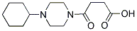 4-(4-CYCLOHEXYLPIPERAZIN-1-YL)-4-OXOBUTANOIC ACID Struktur