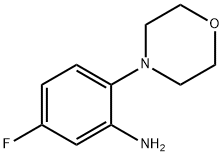 5-氟-2-(嗎啉-4-基)苯胺, 144187-44-0, 結(jié)構(gòu)式