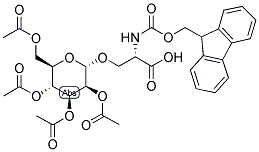 FMOC-L-SER(ALPHA-D-MANAC4)-OH Struktur