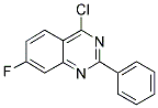 4-CHLORO-7-FLUORO-2-PHENYL-QUINAZOLINE Struktur