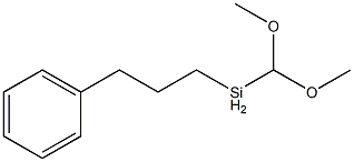 3-PHENYLPROPYLMETHYLDIMETHOXYSILANE Struktur