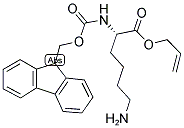 FMOC-L-LYS-OALL Struktur