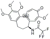 N-TRIFLUOROACETYLISO DEACETYLCOLCHICINE Struktur