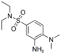 3-AMINO-4-(DIMETHYLAMINO)-N,N-DIETHYLBENZENESULFONAMIDE Struktur