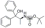 BOC-1,1-DIPHENYL-L-ALANINOL Struktur