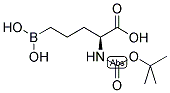 BOC-L-PENTANOIC[5-B(OH)2] ACID Struktur