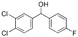 3,4-DICHLORO-4'-FLUOROBENZHYDROL Struktur