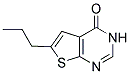 6-PROPYL-3H-THIENO[2,3-D]PYRIMIDIN-4-ONE Struktur