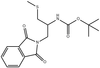 TERT-BUTYL [2-PHTHALIMIDO-1-(METHYLSULFANYLMETHYL)ETHYL]CARBAMATE price.