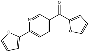 2-FURYL[6-(2-FURYL)-3-PYRIDINYL]METHANONE Struktur