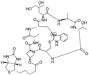 PHALLOIDIN, BIOTIN LABELED Struktur